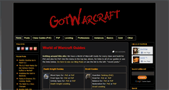 Desktop Screenshot of gotwarcraft.com